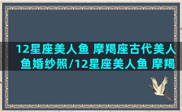 12星座美人鱼 摩羯座古代美人鱼婚纱照/12星座美人鱼 摩羯座古代美人鱼婚纱照-我的网站